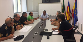 El Ayuntamiento de Castellón analiza la conveniencia de colocar barreras físicas en actos de alta concentración de personas