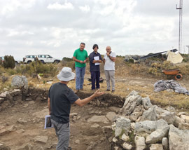Se reanudan los trabajos en el yacimiento de Tossal de la Vila en  la Serra d'En Galceran