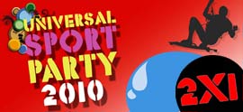 Universal Sport Party, evento lúdico deportivo  el 1,2,3 y 4 de Julio en el Grao de Castellón