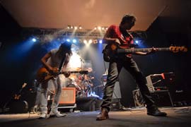 Burning ofreció el concierto de clausura de la primera temporada de la Màgic Box de Castelló
