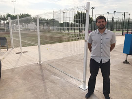 Los practicantes de skate cuentan con un nuevo acceso propio al área de patinaje del Raval Universitari