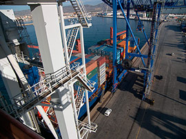 El tráfico del puerto de Castellón aumenta un 10,9%