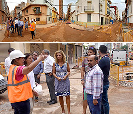Obras de transformación urbana de Maestría en Castellón