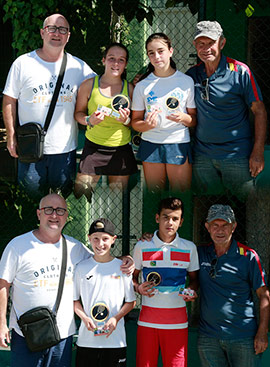 Torneo categoría infantil del Circuito provincial de tenis de Castellón