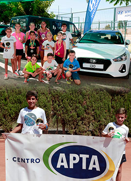 Torneo categorías benjamín y alevín del Circuito provincial de tenis de Castellón