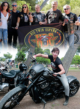 Concentración Harley-Davidson Big Twin en Castellón
