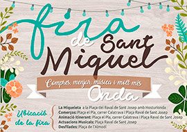 Fira de Sant Miquel en Onda