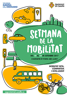 Semana de la Movilidad en Castellón, del 18 al 24 de septiembre
