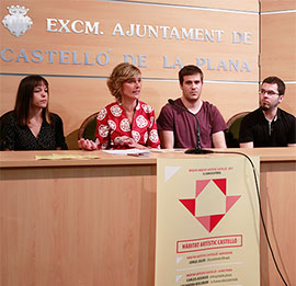Presentación de la exposición de las Becas Hábitat Artístic Castelló