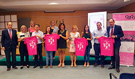 Presentación de la 4ª Marcha Solidaria contra el cáncer de mama