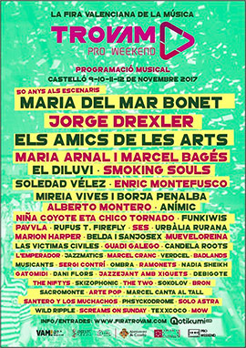Programación de la Feria Valenciana de la Música 2017