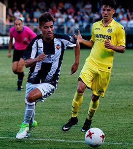 Victoria del CD Castellón en Castalia ante el Villarreal C