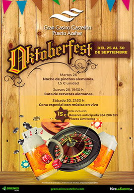 La semana del OktoberFest en el Gran Casino Castellón