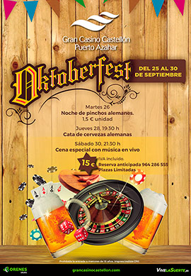 La semana del OktoberFest en el Gran Casino Castellón