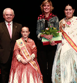 Presentación de las reinas del Centro Aragonés de Castellón