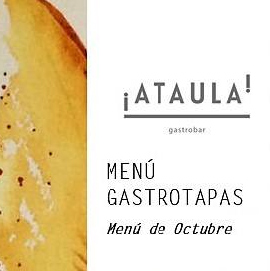 Nuevo menú ´´Gastrotapas´´ para este mes de octubre