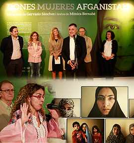 Inauguración de la exposición ´Mujeres en Afganistán´ de Gervasio Sánchez y Mónica Bernabé