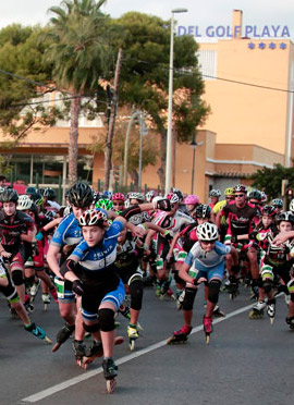 VI Roller Maratón Playas de Castellón desde el Hotel del Golf