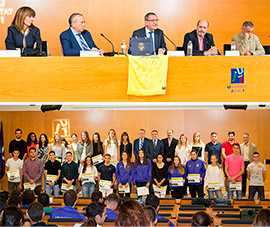 Fiesta del Deporte en la UJI, reconocimiento a los deportistas universitarios