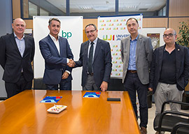 La UJI y BP Oil renuevan su convenio anual de colaboración