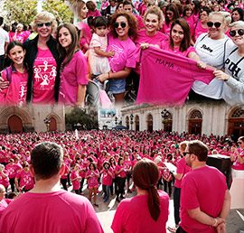IV Marcha solidaria contra el cáncer de mama en Castellón
