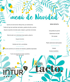 Menú de navidad del Restaurante ConTacto