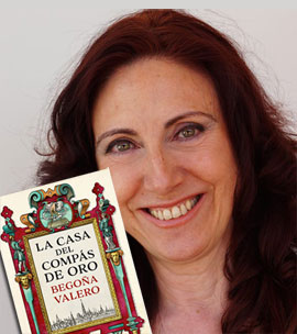 Presentación de la novela LA CASA DEL COMPÁS DE ORO de Begoña Valero  en Argot
