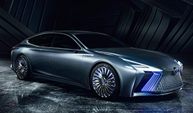 Lexus presenta el emblemático vehículo LS+ Concep