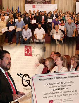 El Gobierno Provincial reconoce la labor del centenar de asociaciones y colectivos sociales beneficiarios de ayudas anuales