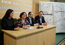 Presentación de la IX edición  del evento de emprendimiento Reset Weekend