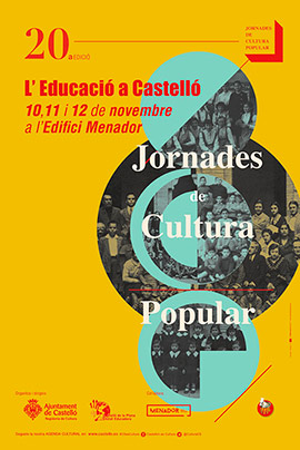 La Educación en Castellón, XX Jornadas de Cultura Popular
