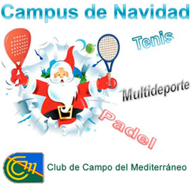 El Club de Campo Mediterráneo prepara unas navidades muy deportivas