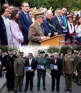 Acto institucional día de la Subdelegación de Defensa en Castellón