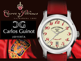 CARLOS GUINOT Y CUERVO Y SOBRINOS PRESENTAN UN NUEVO MODELO EN EDICIÓN LIMITADA