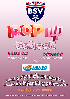 BSV Pop Up School en Centro Comercial Salera