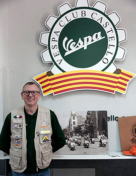 Fiesta  del 15 aniversario de Vespa Club Castelló