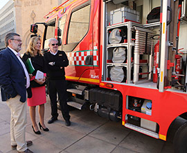 Castellón cuenta con un nuevo camión de bomberos