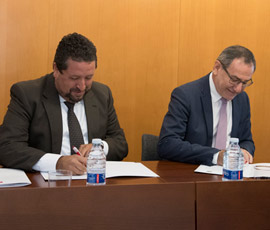 La UJI y la Fundación del Hospital Provincial de Castelló colaboraran en proyectos del ámbito de la salud
