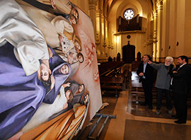 Proyecto de Traver Calzada en la Concatedral de Santa María de Castellón