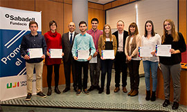 Premios a las mejores prácticas del programa «Estudia e investiga» de la Universitat Jaume I de Castellón