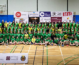 Presentación de los equipos del Club Deportivo Balonmano Castellón