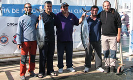 El Club Náutico de  Oropesa acogerá del 13 al 15 de agosto el Campeonato de España de Pesca de Altura al Brumeo