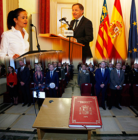 Celebración del Día de la Constitución en Castellón