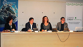 Sesión de trabajo para fomentar el emprendimiento contra el cambio climático