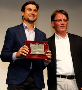 Reconocimiento a David Ferrer en la gala del tenis de Castellón