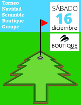 Próximo Torneo de Navidad de golf en el Club de Campo Mediterráneo. Inscripción abierta