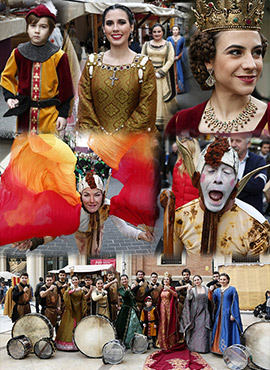 Imágenes del Mercado Medieval en Castellón