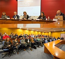 Difusión e impacto social de la investigación en la Universitat Jaume I de Castelló