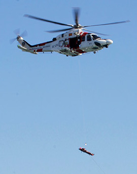 Simulacro de rescate en el Puerto de Castellón