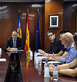La Diputación confirma su colaboración con CEEI Castellón y Espaitec